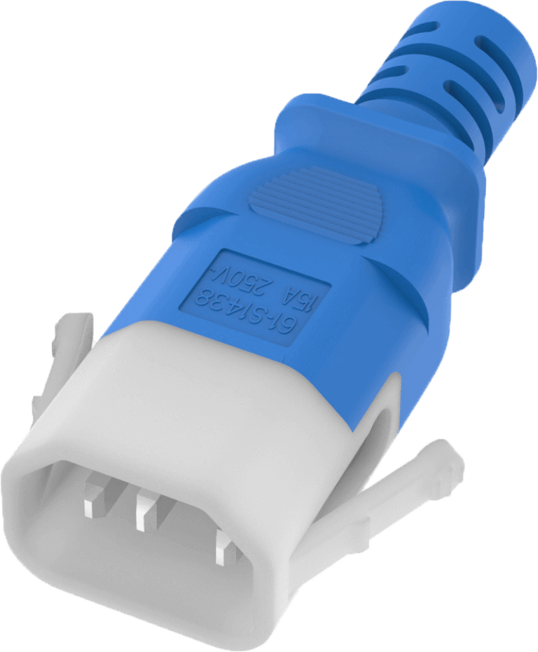 P-Lock ® C14 C13 Power Cord