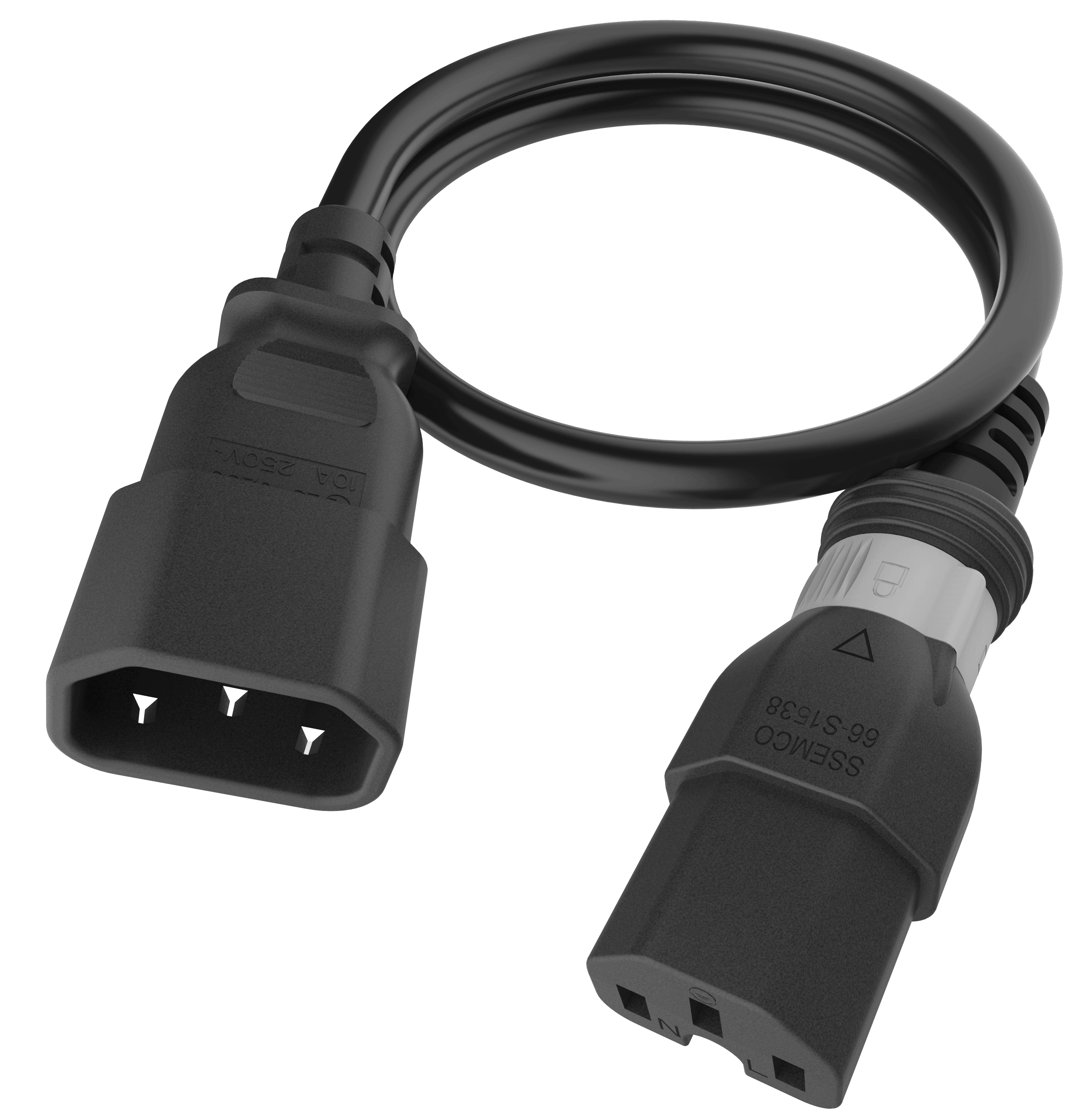 S Lock C14 C15 Power Cord Ssemco 