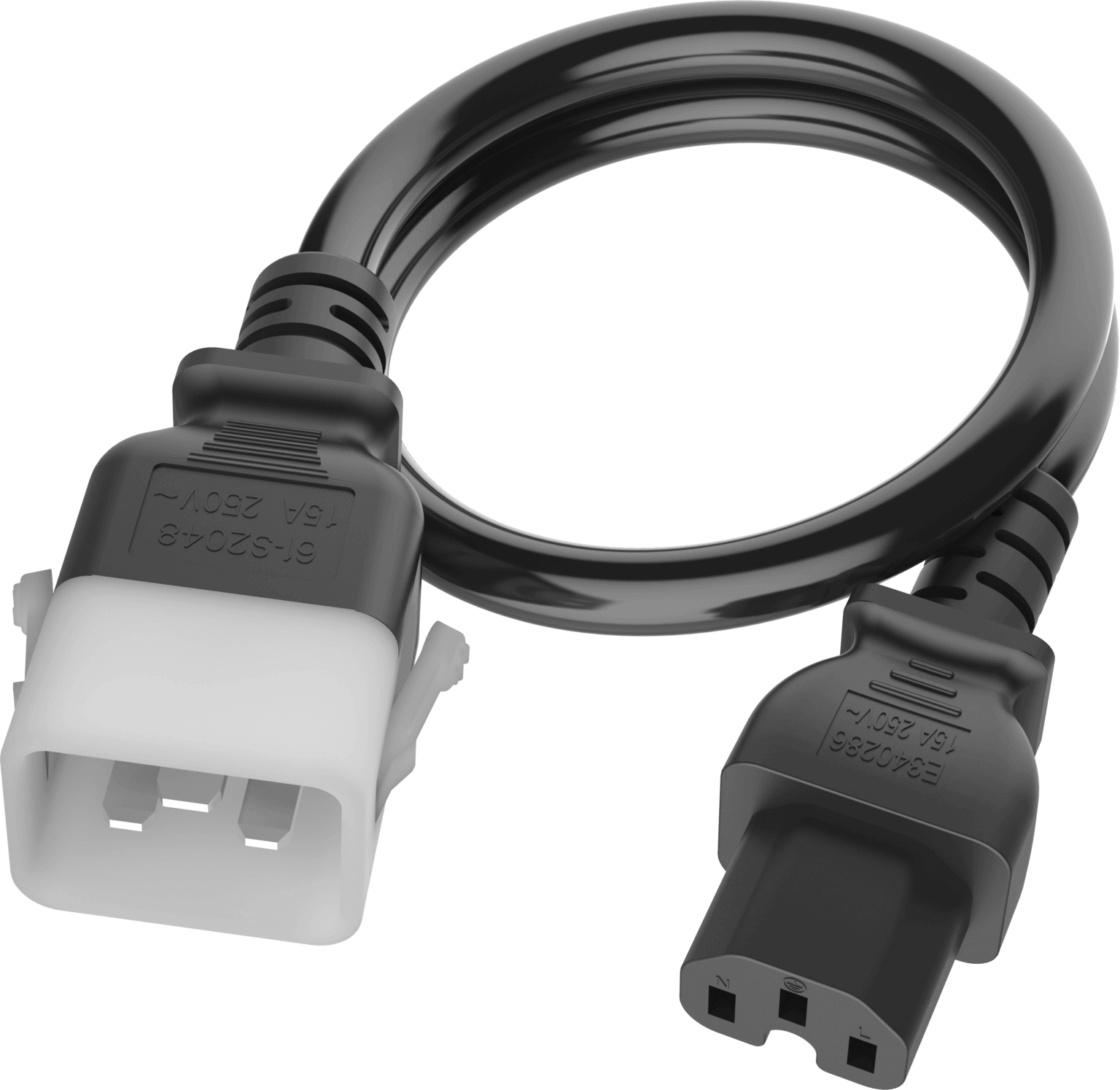 P-Lock ® C20 C15 Power Cord