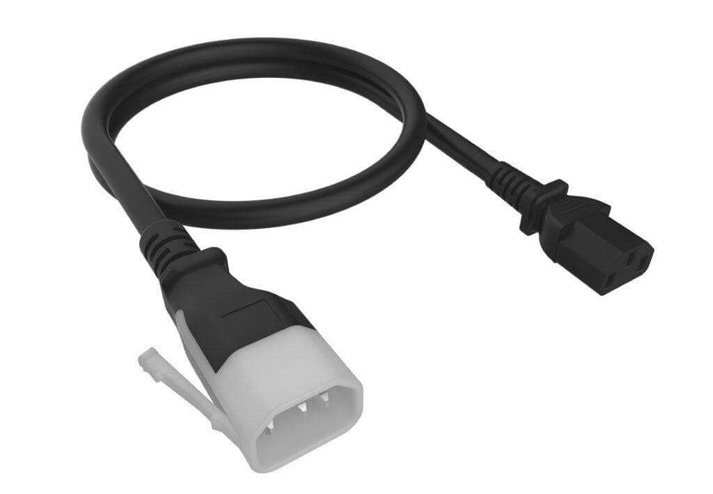 P-Lock LITE C14 C13 Power Cord